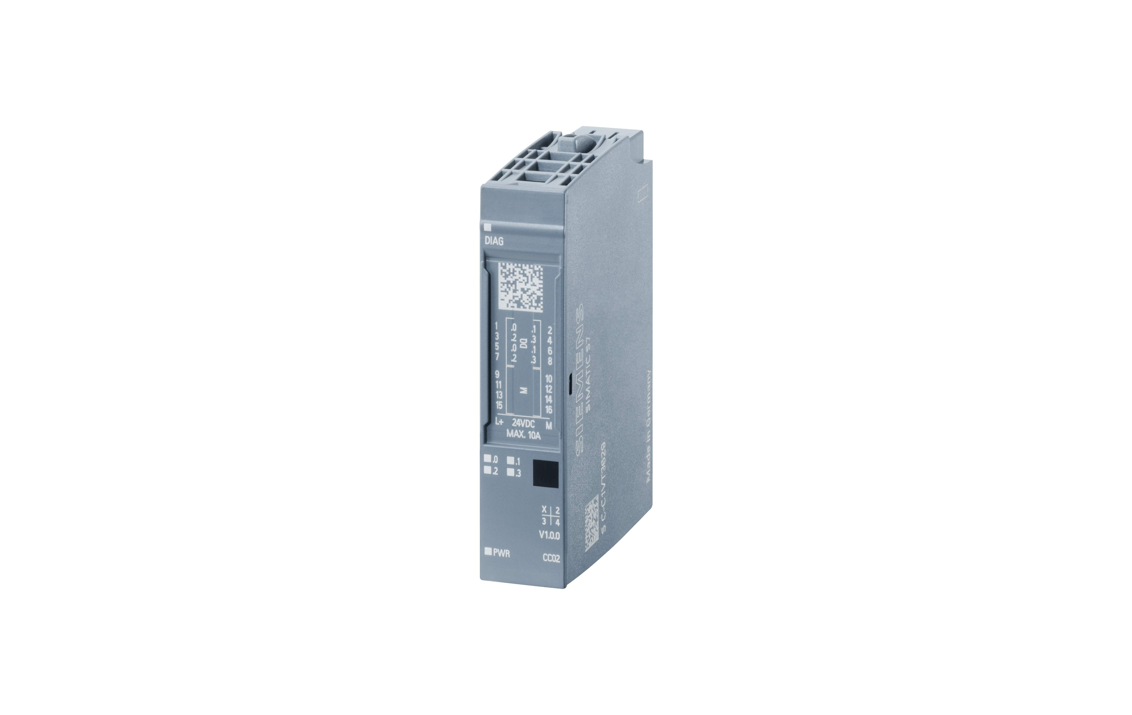 ماژول خروجی دیجیتال زیمنس SIMATIC ET 200SP DQ 8x 24V DC/0,5A ST با کد فنی 6ES7132-6BF01-0BA0